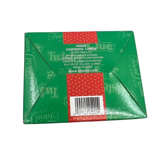 ENESCO World's Greatest Board Games Life Christmas Tree Ornament Santa 1997 Box - Picture 9 of 9